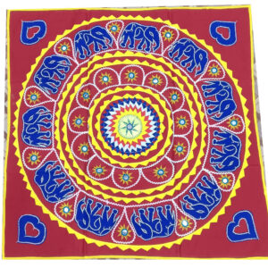 3 × 3 ft Handcrafted Traditional Cotton Elephant Design - Thick Fabric, Special Quality
