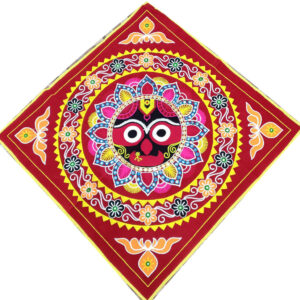 3 × 3 ft jagannath Embroidery Wool - Red
